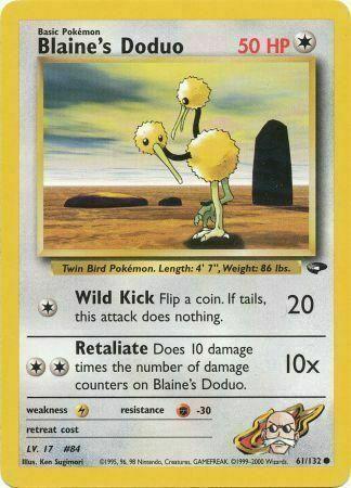 Blaine's Doduo #061 Gym Challenge (EN)