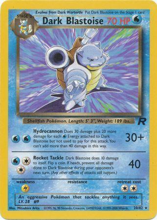 Dark Blastoise #020 Team Rocket (EN)