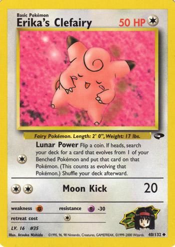 Erika's Clefairy #040 Gym Challenge (EN)