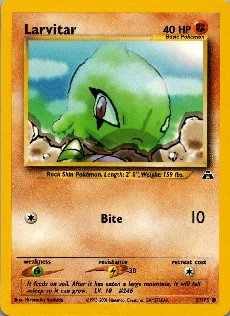 Larvitar #057 Neo Discovery (EN)