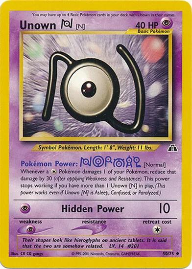 Unown N #050 Neo Discovery (EN)