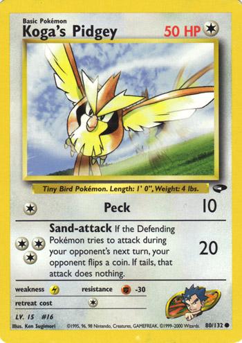 Koga's Pidgey #080 Gym Challenge (EN)