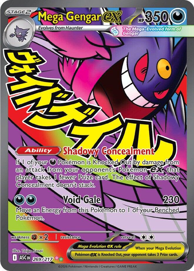 Mega Gengar Ex  #269 Ascended Heroes (EN)