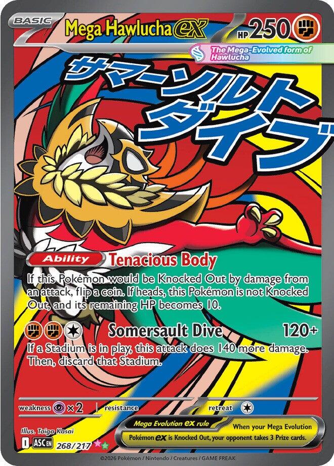 Mega Hawlucha #268 Ascended Heroes (EN)