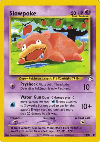 Slowpoke #073 Neo Genesis (EN)