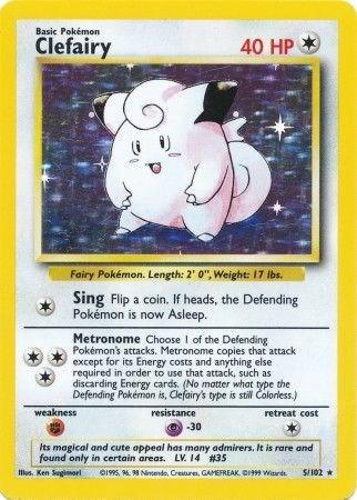 Clefairy #005 Base Set (ES)