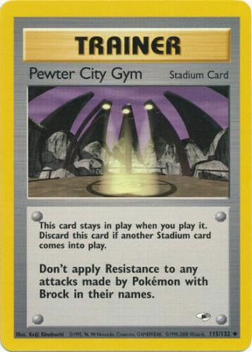Pewter City Gym #115 Gym Heroes (EN)
