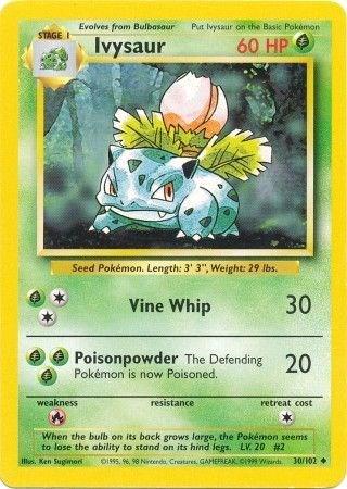 Ivysaur #030 Base Set (EN)