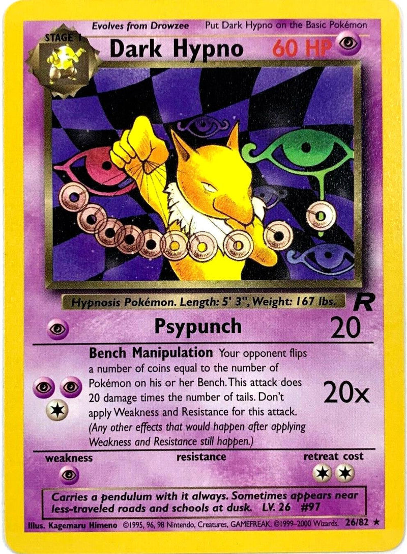 Dark Hypno #026 Team Rocket (EN)