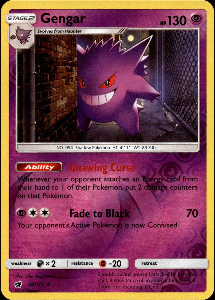 Gengar  #038 Crimson Invasion (EN)