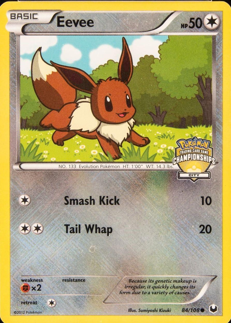 Eevee Stamped #084 Dark Explorers (EN)