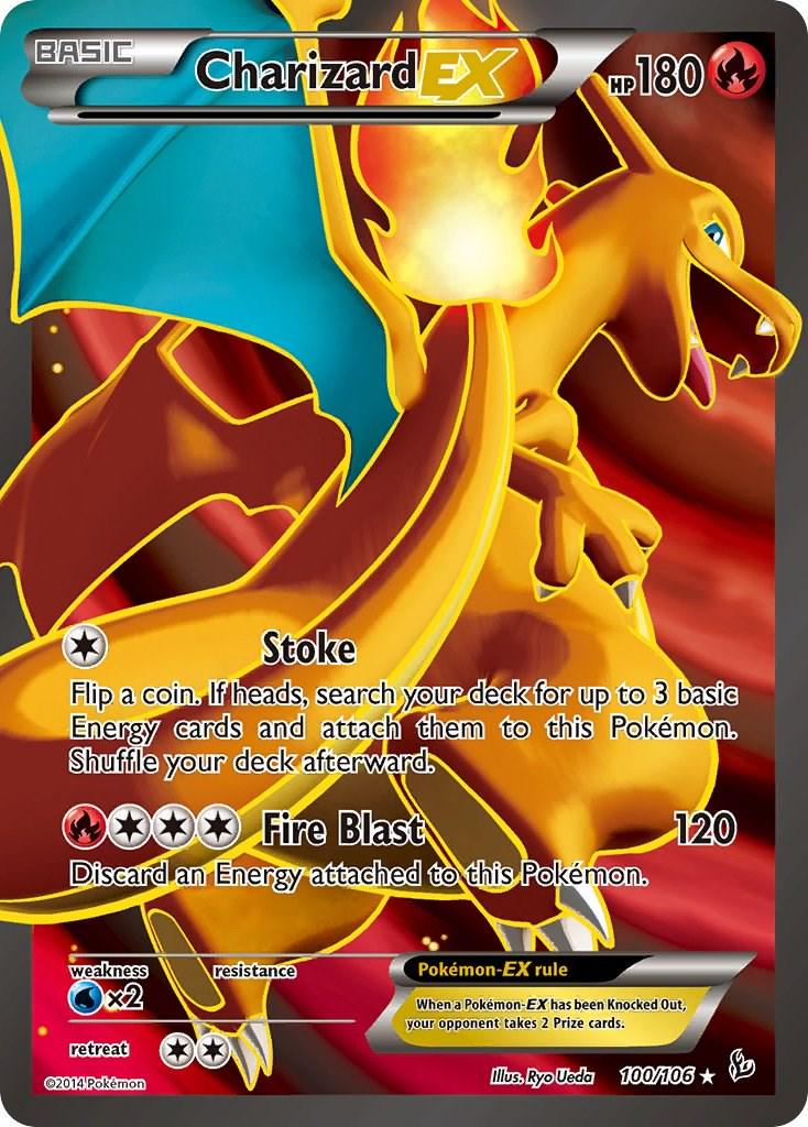 Charizard EX #100 Flashfire (EN)