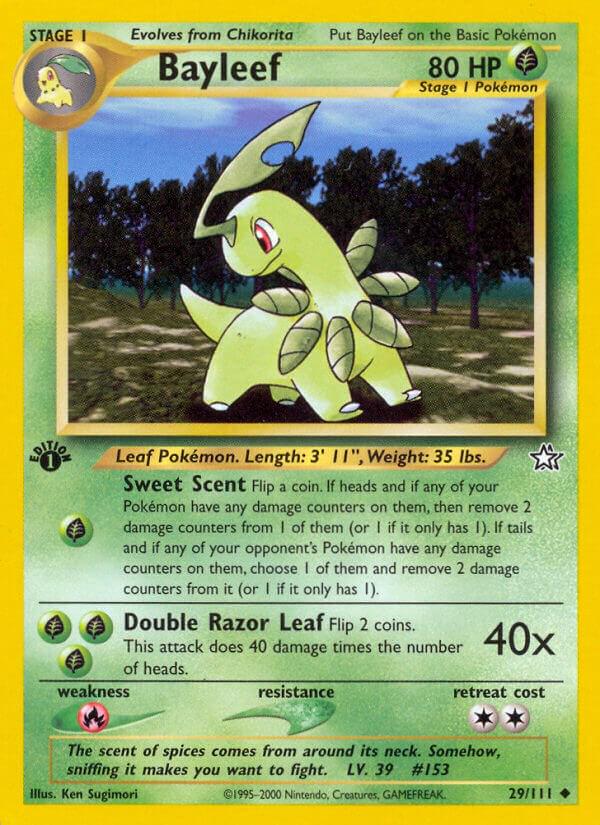 Bayleef #029 Neo Genesis 1st Ed (EN)