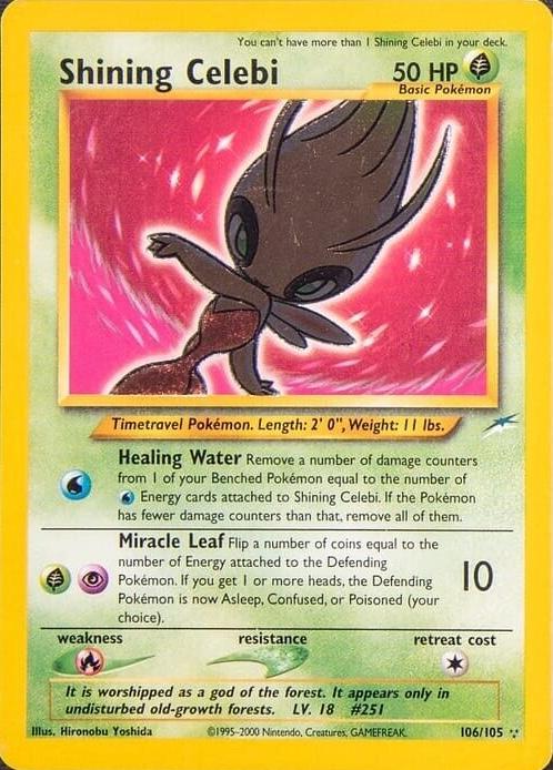 Shining Celebi #106 Neo Destiny (EN)