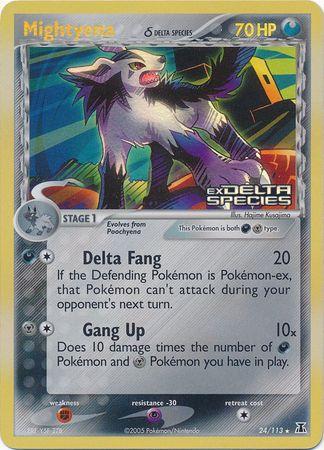Mightyena [Stamped] #024 Delta Species (EN)