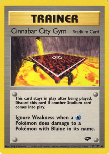 Cinnabar City Gym #113 Gym Challenge (EN)