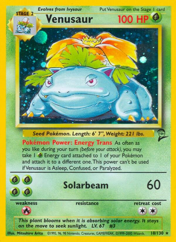 Venusaur #018 Base Set 2 (EN)