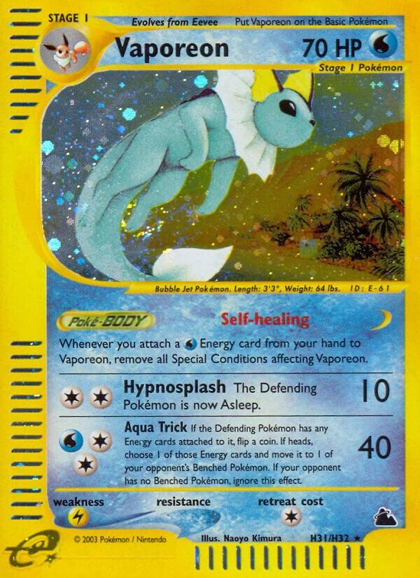 Vaporeon #H31 Skyridge (EN)
