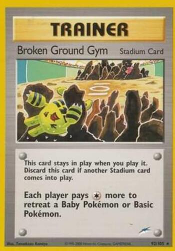 Broken Ground Gym #092 Neo Destiny (EN)