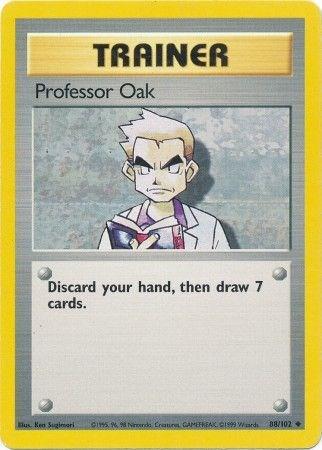Professor Oak #088 Base Set (EN)