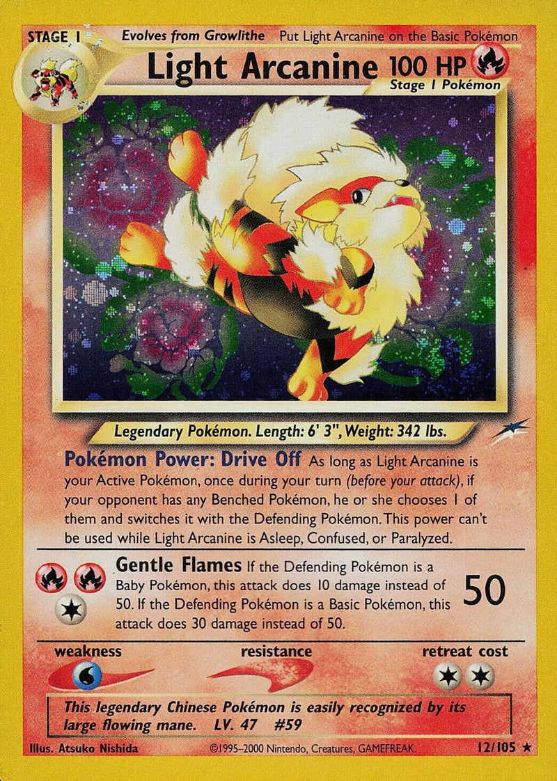 Light Arcanine #012 Neo Destiny (EN)