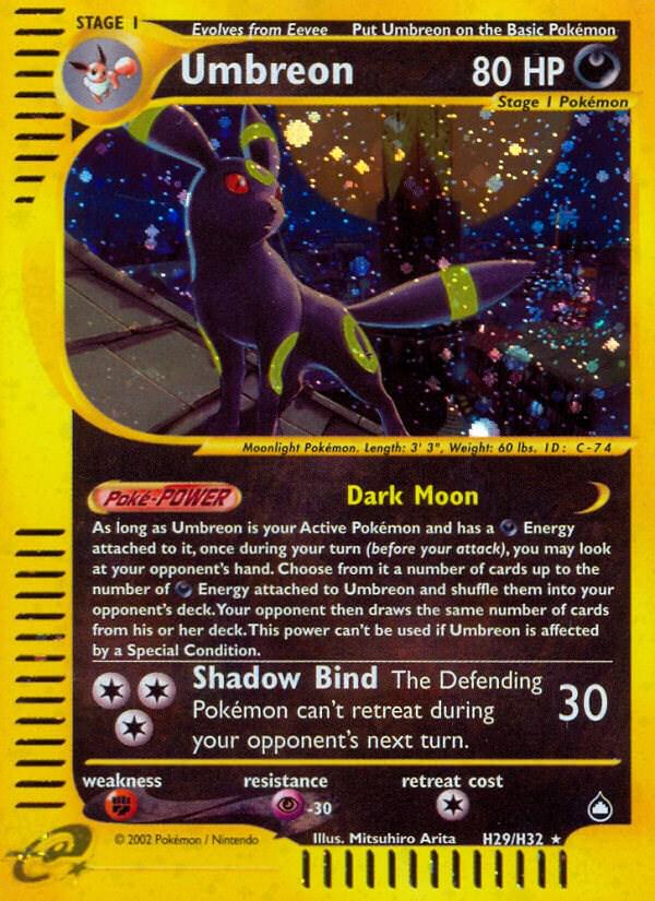Umbreon #H29 Aquapolis (EN)