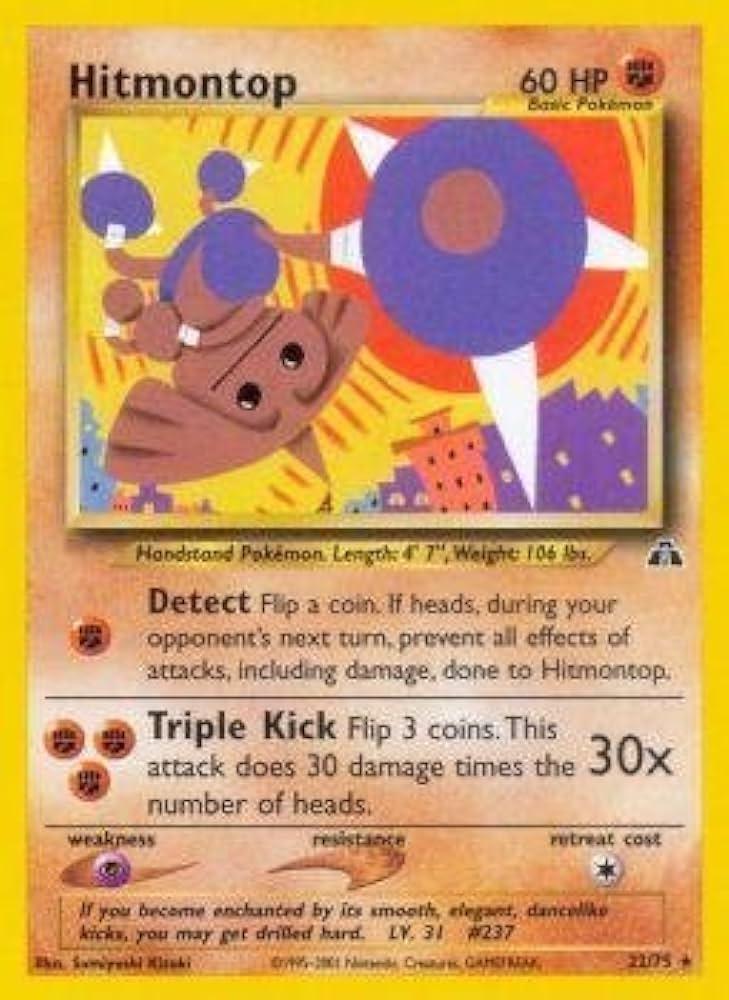 Hitmontop #022 Neo Discovery (EN)