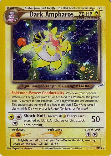 Dark Ampharos #001 Neo Destiny (EN)