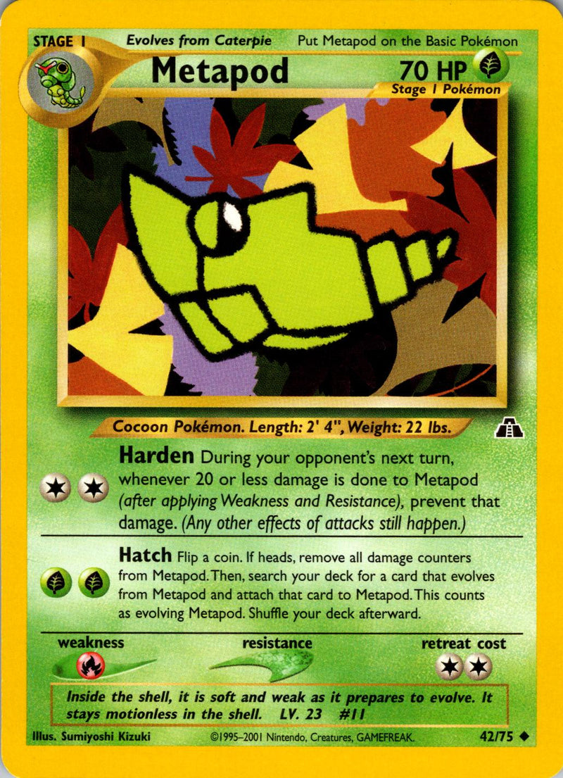 Metapod #042 Neo Discovery (EN)