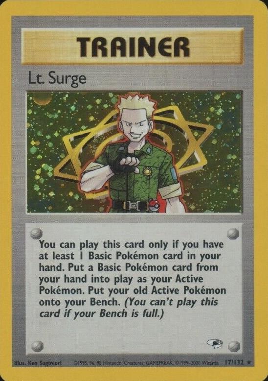 Lt. Surge #017 Gym Heroes (EN)