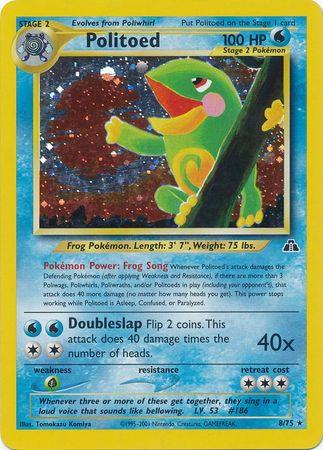 Politoed #008 Neo Discovery (EN)
