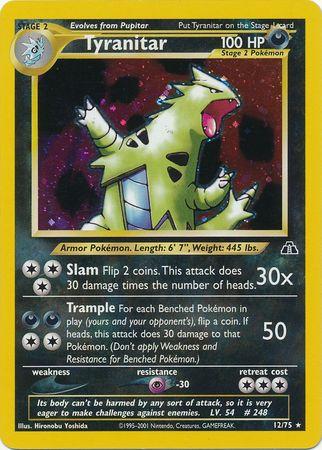 Tyranitar #012 Neo Discovery (EN)