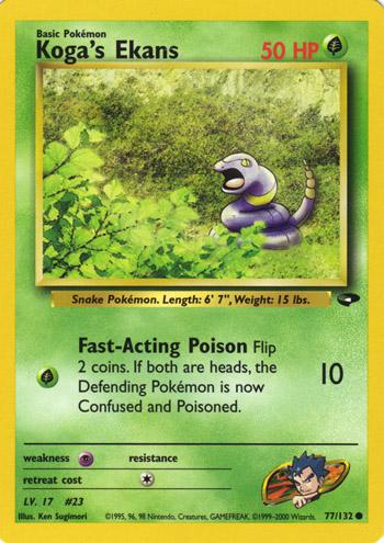 Koga's Ekans #077 Gym Challenge (EN)