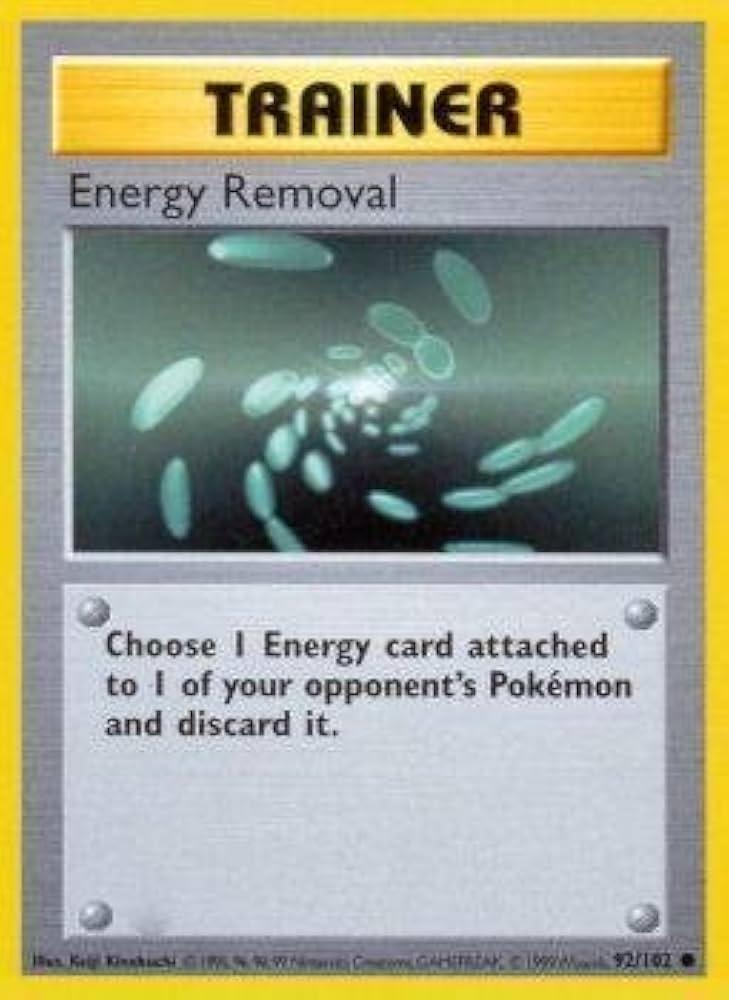 Energy Removal #092 Base Set (ES)