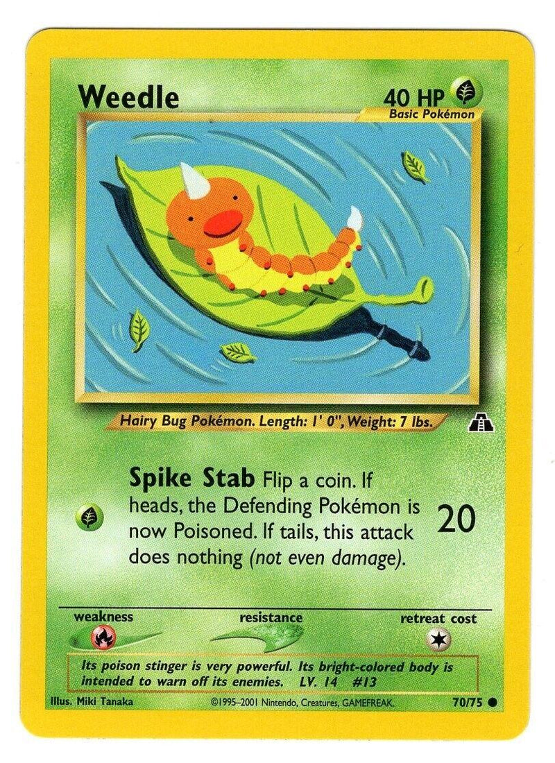 Weedle #070 Neo Discovery (EN)
