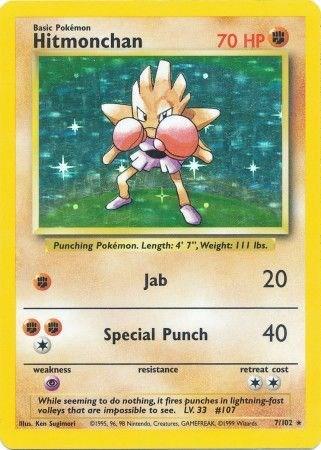 Hitmonchan #007 Base Set (ES)
