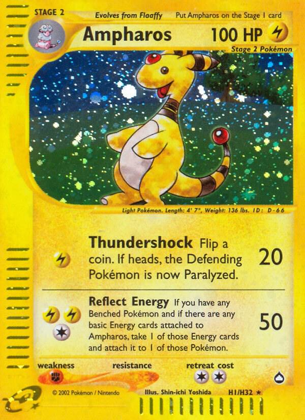 Ampharos #H1 Aquapolis (EN)