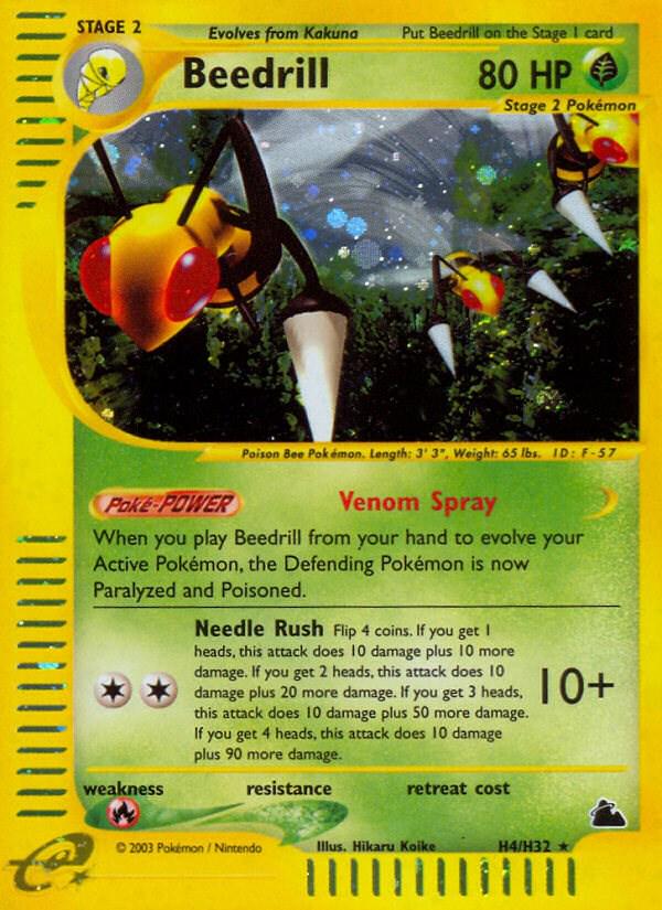 Beedrill #H4 Skyridge (EN)