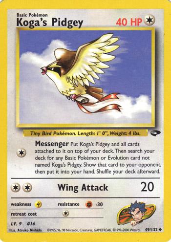 Koga's Pidgey #049 Gym Challenge (EN)