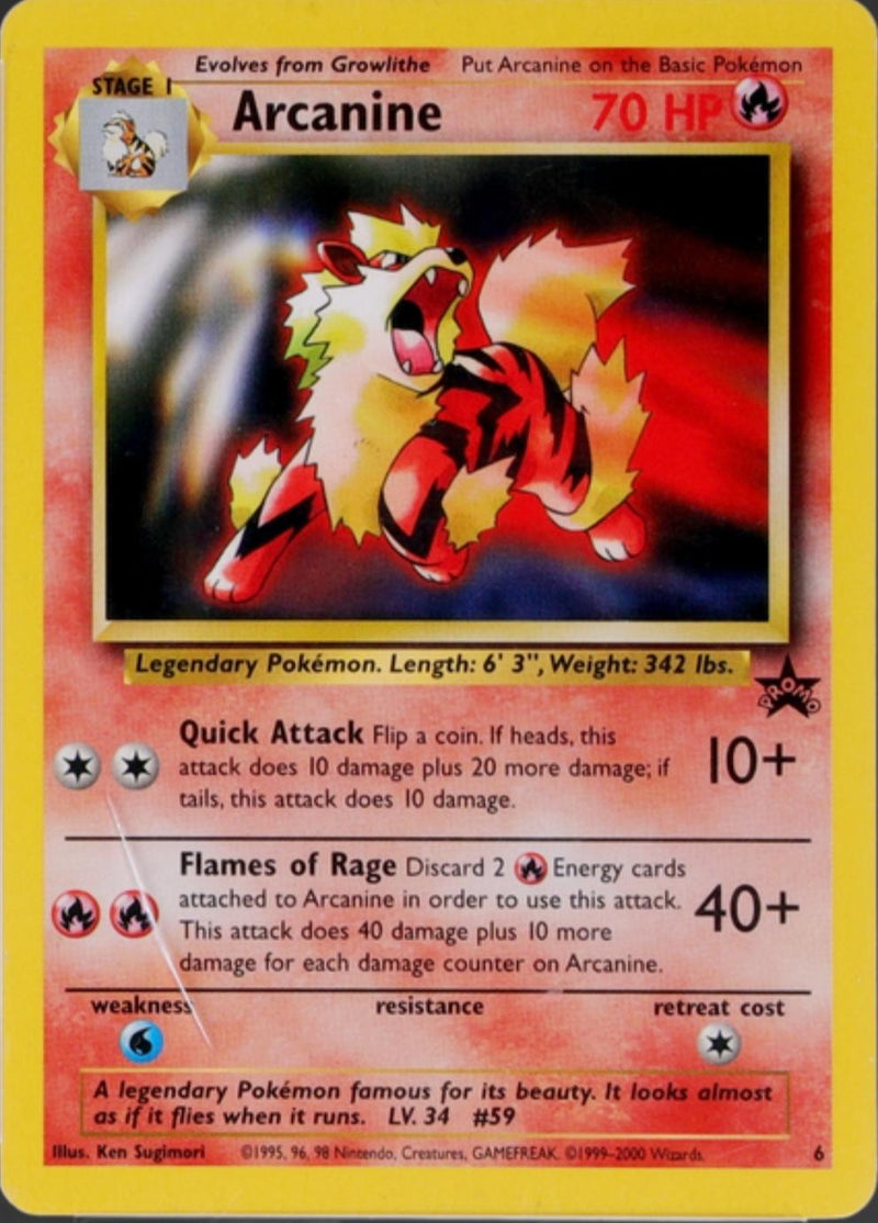 Arcanine  #006 Promo (EN)