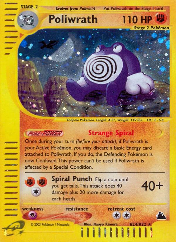 Poliwrath #H24 Skyridge (EN)