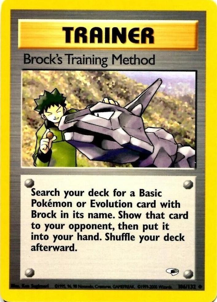 Brock's Training Method #106 Gym Heroes (EN)