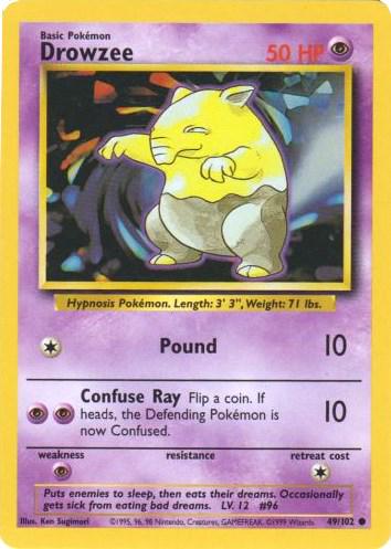 Drowzee #049 Base Set (EN)