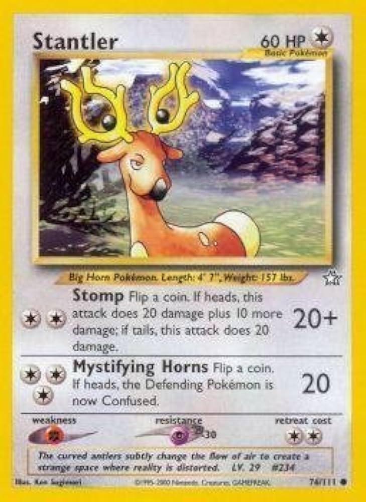 Stantler #076 Neo Genesis (EN)