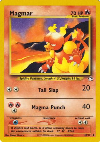 Magmar #040 Neo Genesis (EN)