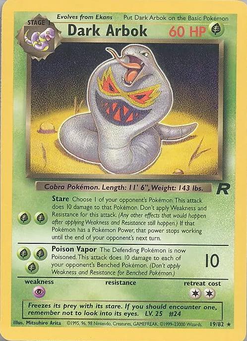 Dark Arbok #019 Team Rocket (EN)
