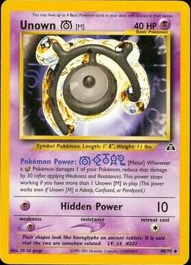 Unown M #049 Neo Discovery (EN)