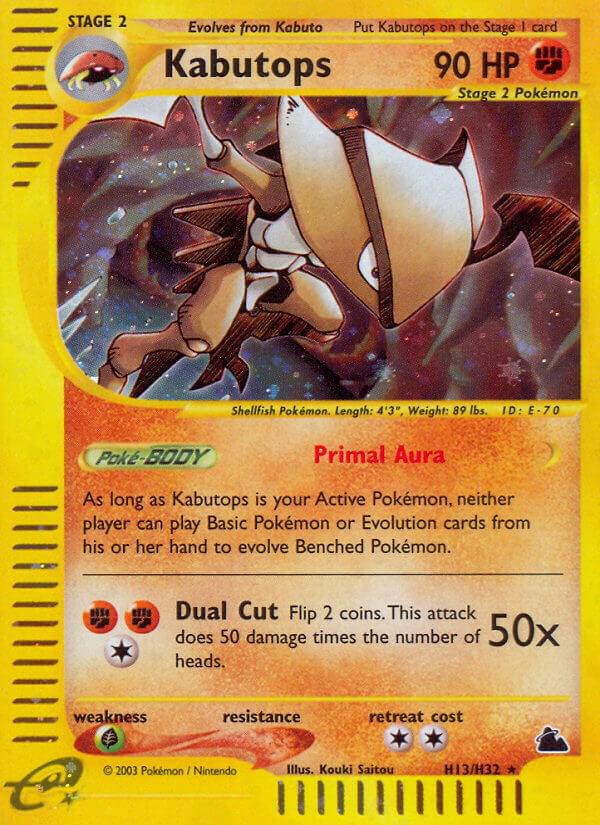 Kabutops #H13 Skyridge (EN)