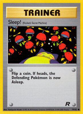 Sleep! (Rocket's Secret Machine) #079 Team Rocket (EN)