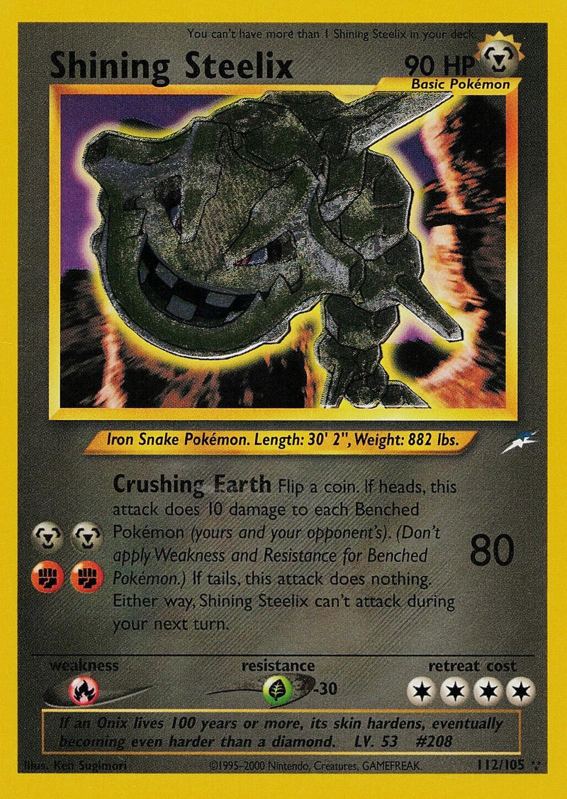Shining Steelix #112 Neo Destiny (EN)